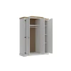 Ropero Madera 3 Puertas Blanco Linea Rustica Ropero Madera 3 Puertas Blanco Linea Rustica