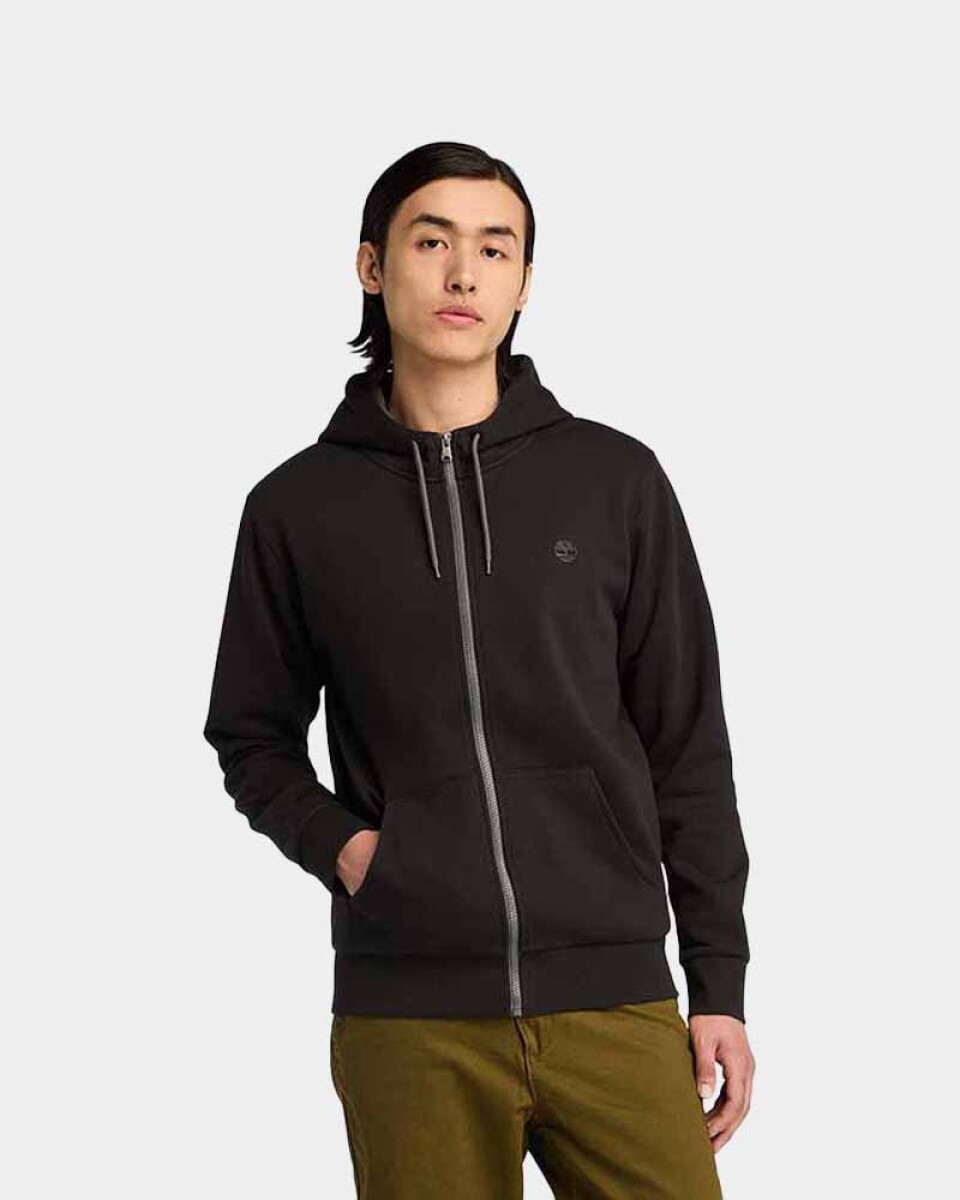 Polera Oyster River Chest Logo Hombre - Black-pavement 