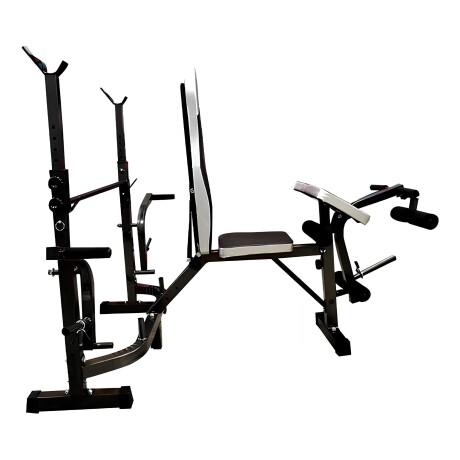 Banco Pecho + Scott + Barra 180cm + 2 Mancuernas + 40kgs Banco Pecho + Scott + Barra 180cm + 2 Mancuernas + 40kgs