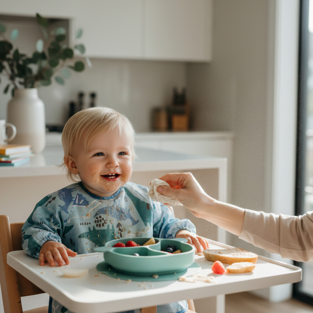 Babero con manga LORELLI dinos