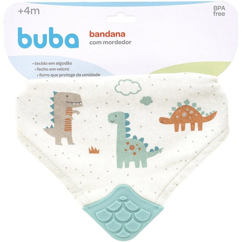 Babero Buba Bandana Con Mordillo Dinosaurio Babero Buba Bandana Con Mordillo Dinosaurio