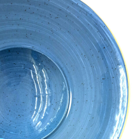 Pasta Bowl Gourmet 28cm Splash Blue Pasta Bowl Gourmet 28cm Splash Blue