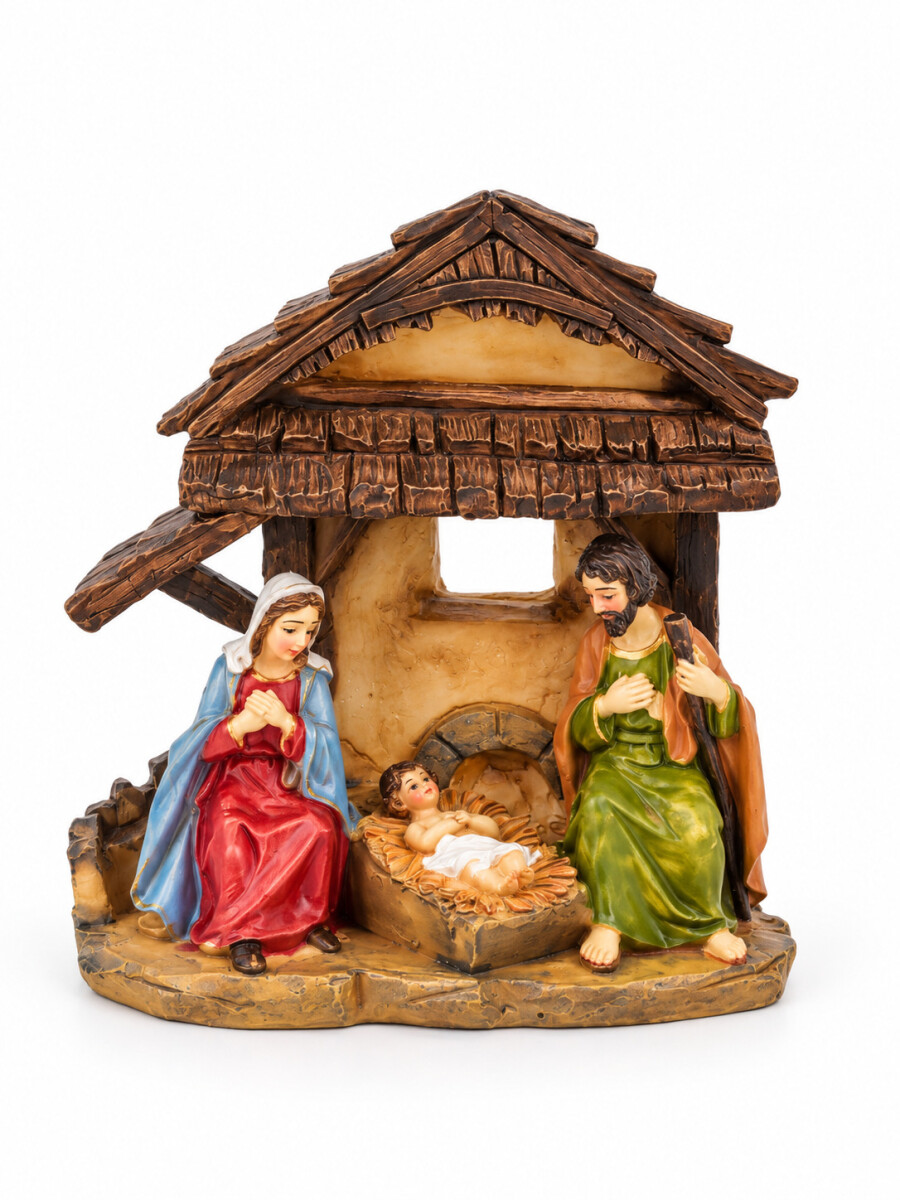 PESEBRE RESINA - DORADO 