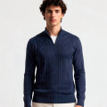 SWEATER TATON TIBET Navy