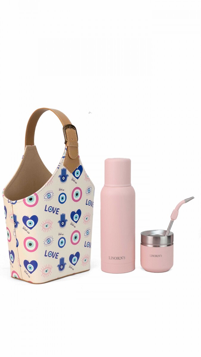 KIT MATERO VELVET - ROSA *EDICION LIMITADA WISHES* 