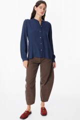 Camisa Soft Azul Marino