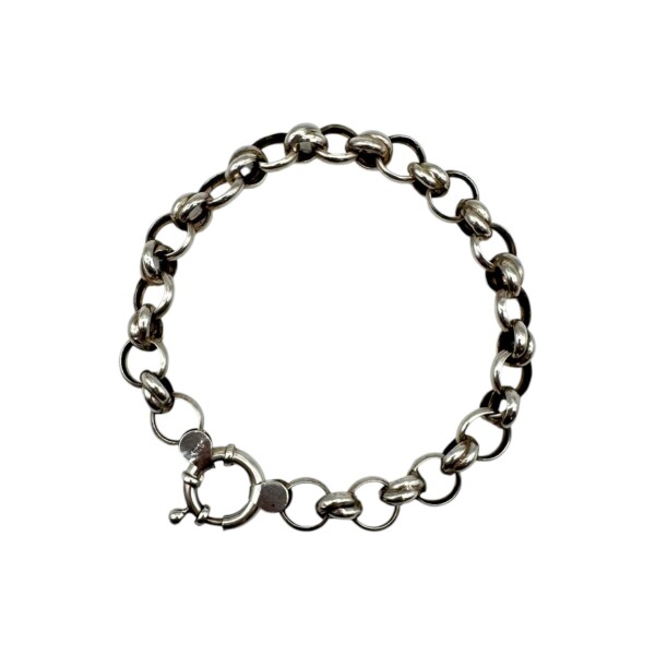 Pulsera Rolo-Plata 925-Sin piedra-PU3402 sinpiedra