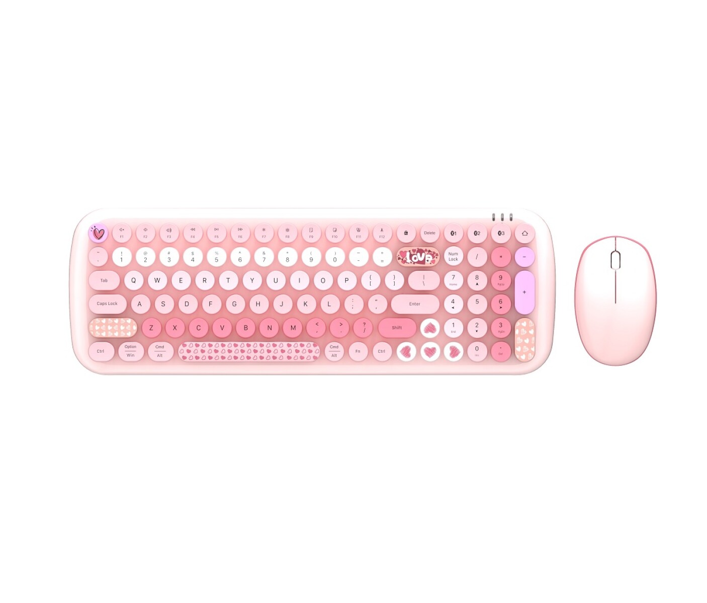 Teclado inalámbrico love 
