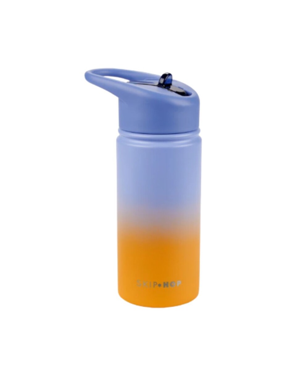 BOTELLA WANDER ACERO INOX. AZUL SKIP-HOP - S/C 