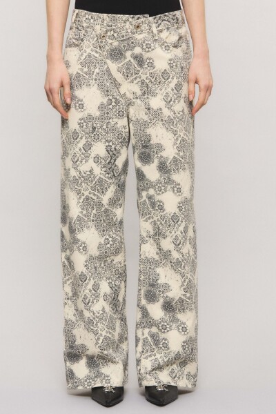 PANTALON ETERNAL CROSSED MOSAI Crudo