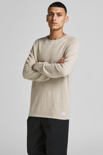 Sweater Mate Textura Oatmeal