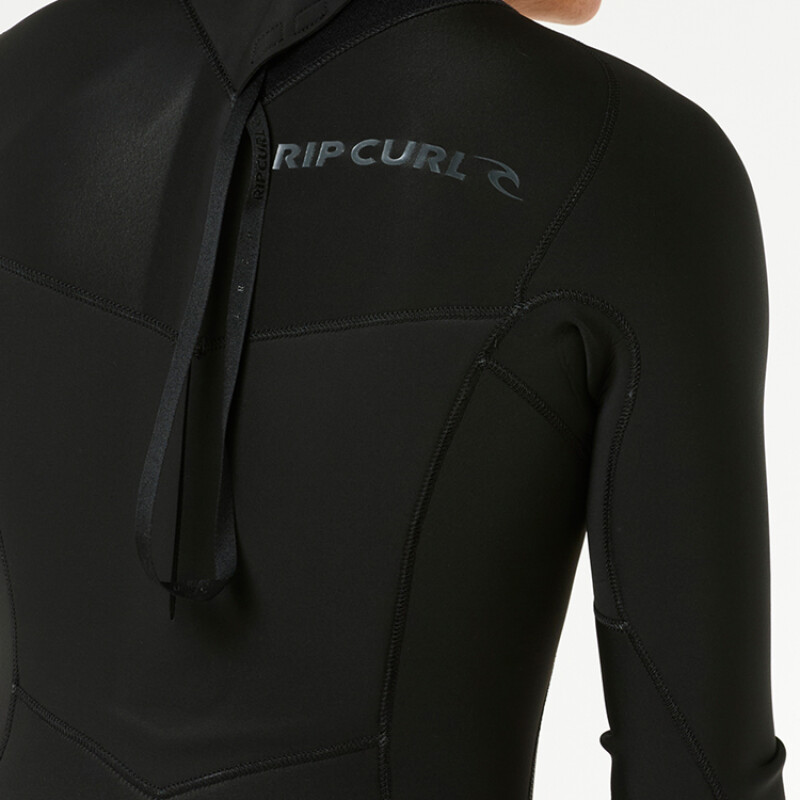Traje Rip Curl Dawn Patrol Back Zip 3/2 - Negro Traje Rip Curl Dawn Patrol Back Zip 3/2 - Negro