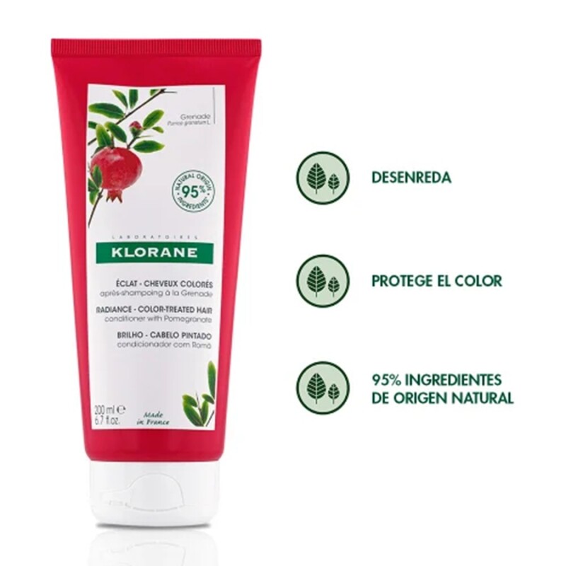 Acondicionador Klorane Granada 200 Ml. Acondicionador Klorane Granada 200 Ml.