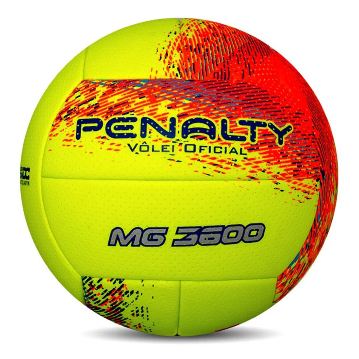 Pelota Penalty De Volleyball N5 Oficial 3600 Voley - Amarillo 