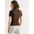 BLUSA MM FEM MARROM ESCURO