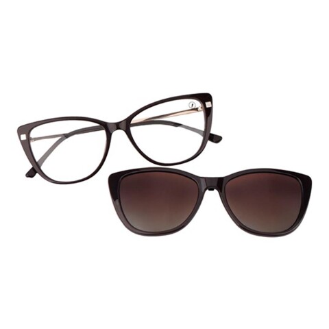 Lentes 2 en 1 Multi 2026 Cat Gradiente Marón/Marrón