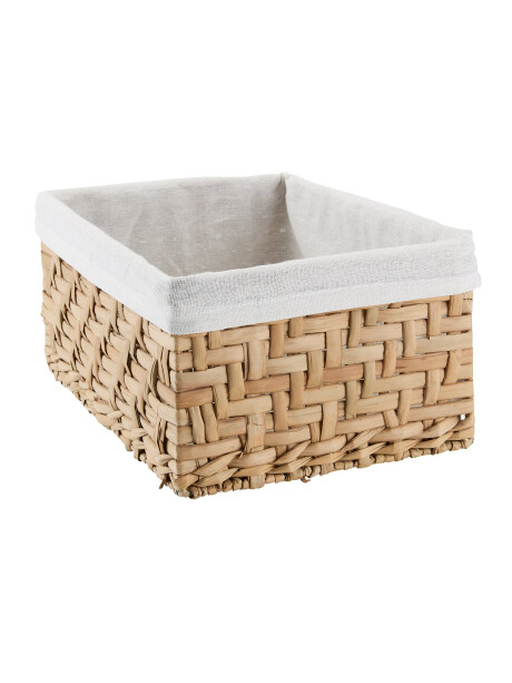 Cesta EJNO A22xL31xA15cm con tela nat Cesta EJNO A22xL31xA15cm con tela nat