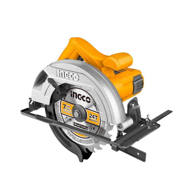 Sierra circular Ingco 1200W 185mm Amarillo
