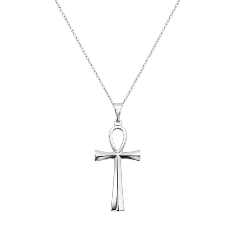 Dije Cruz Egipcia - Plata 925 - sin piedra - CP4702 sinpiedra