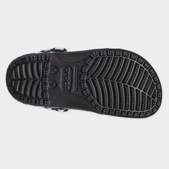 Crocs Classic Heart Print Negro