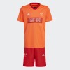 Conjunto Adidas Messi Anaranjado