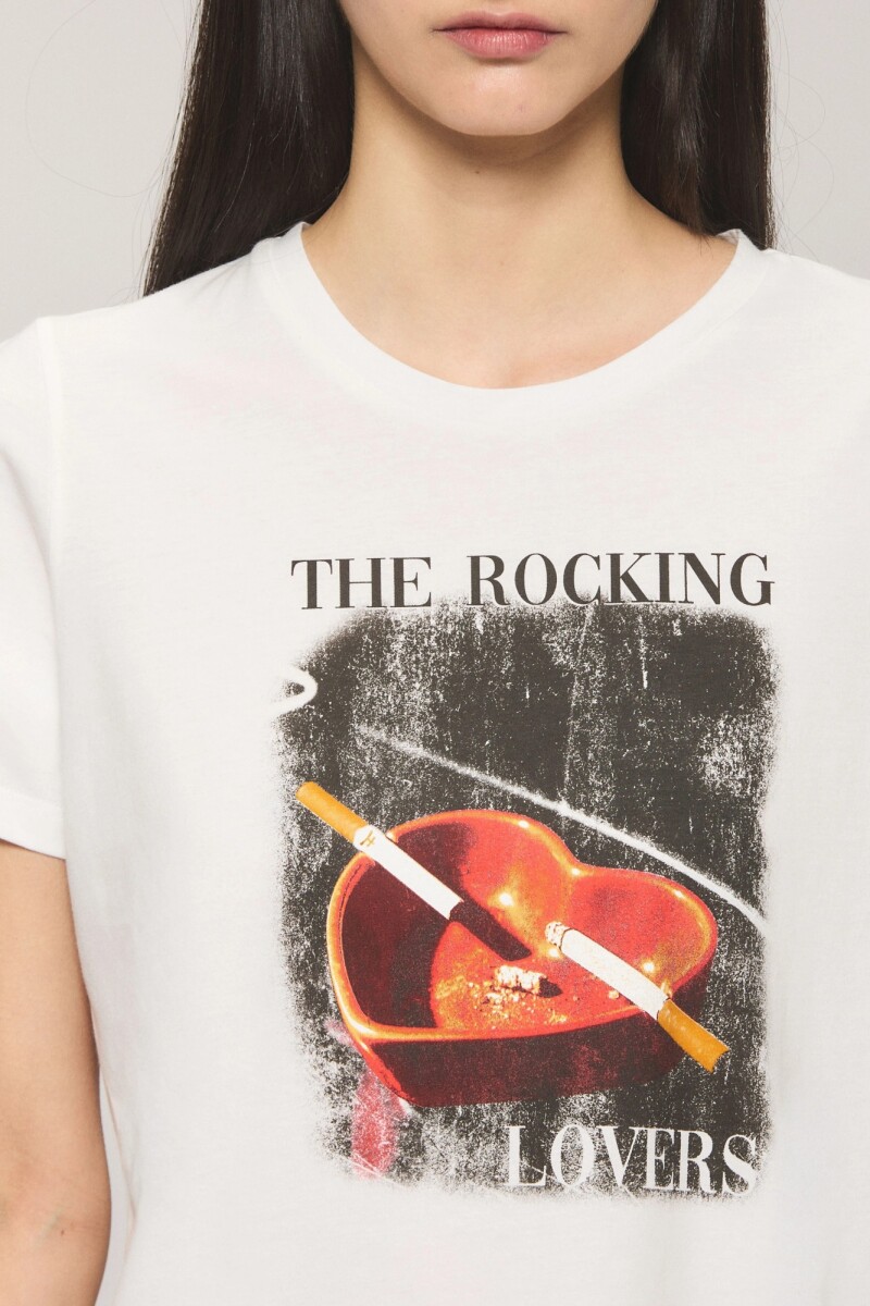 REMERA SMOKE LOVERS Crudo