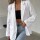 Blazer Megan blanco