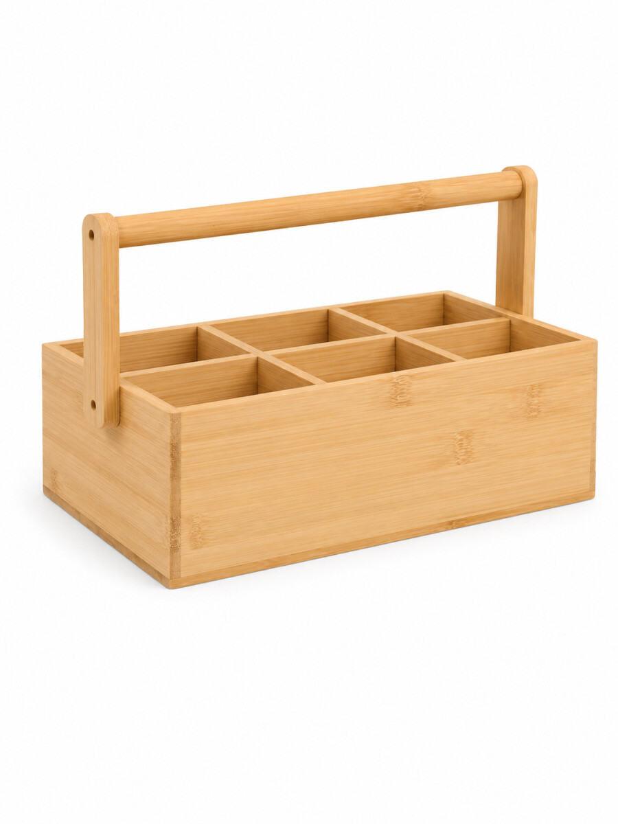 CUBIERTERO BAMBU - MADERA 
