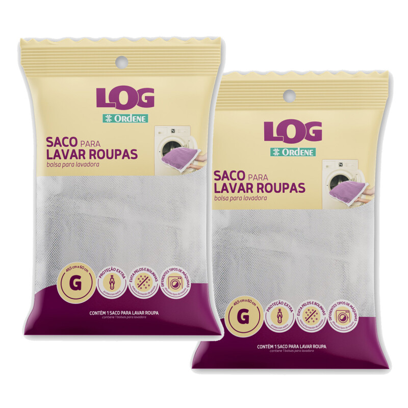 Set x2 Bolsa para lavadora G BLANCO