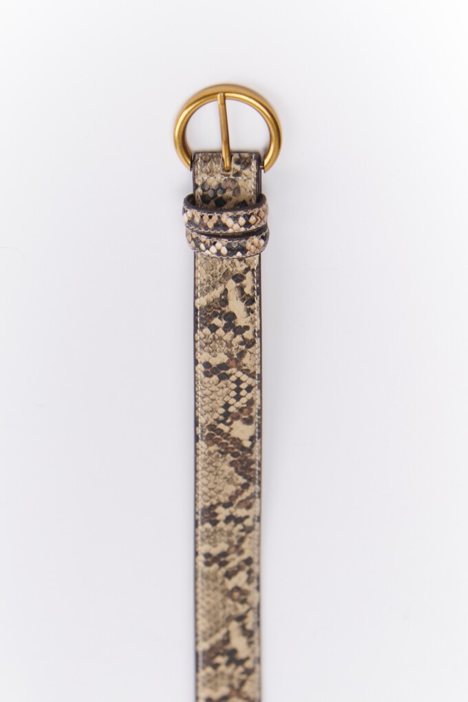 CINTO SNAKE BEIGE