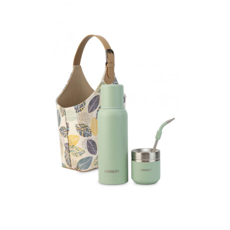 Kit Matero Velvet Edicion Limitada Wishes Hojas De Otoño C/ Granito Verde