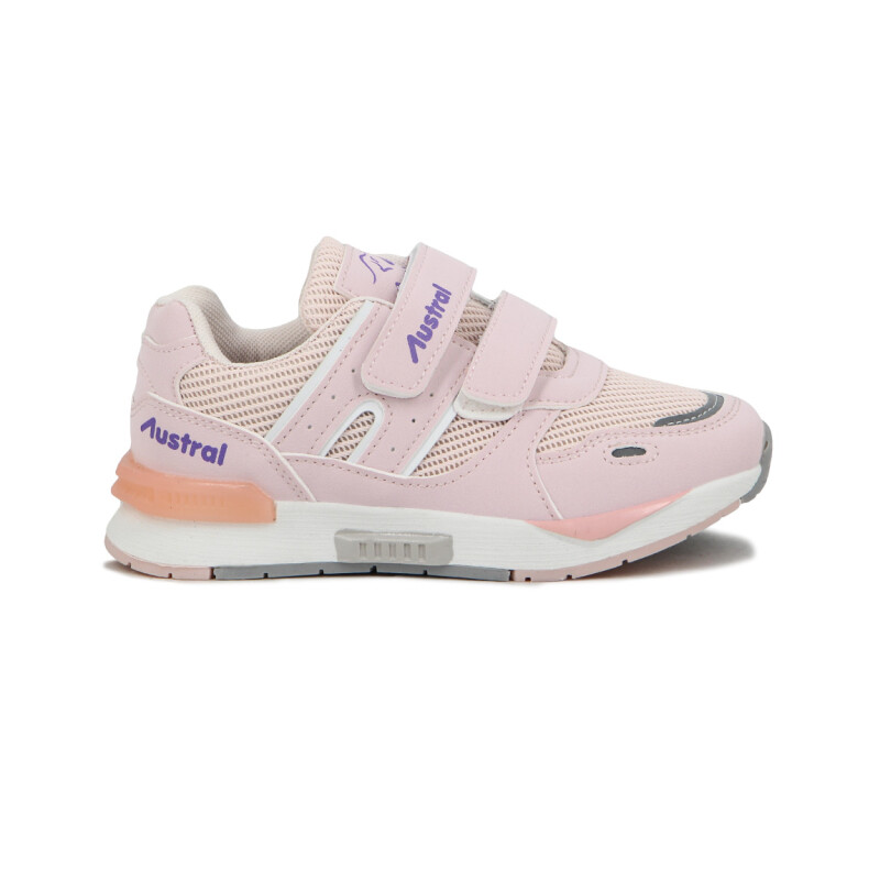 Austral Running Niños C/Velcro-Baby Rosa Claro