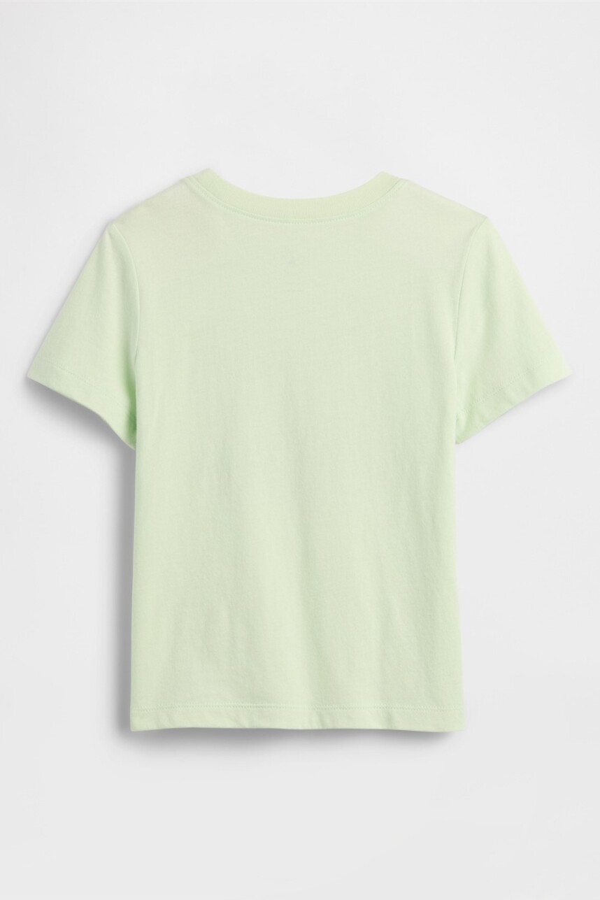 Remera Logo Gap Toddler Niño Pod Green