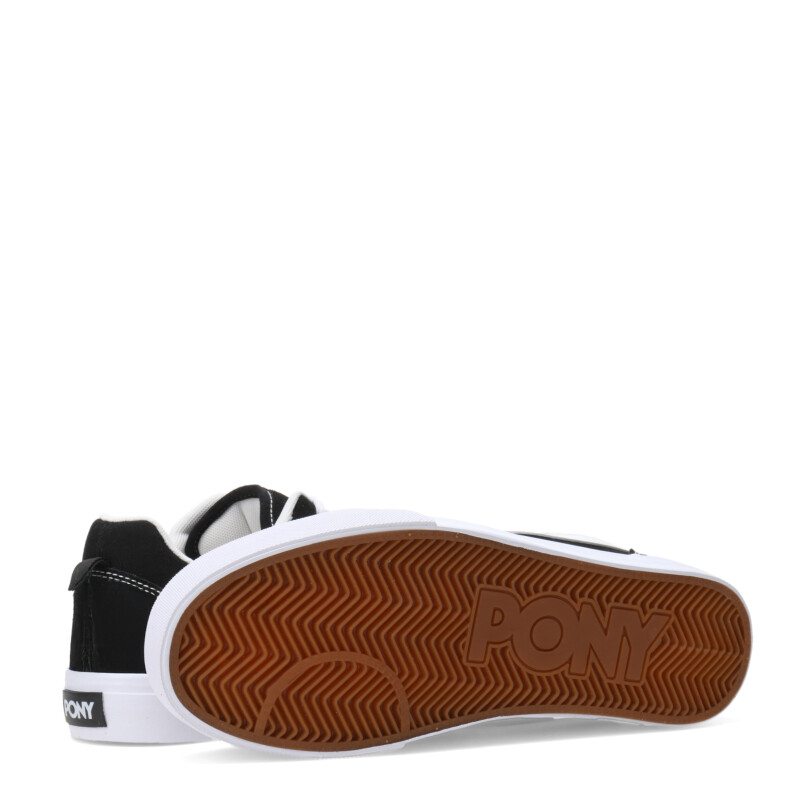 Championes de Hombre PONY Casual Negro - Blanco