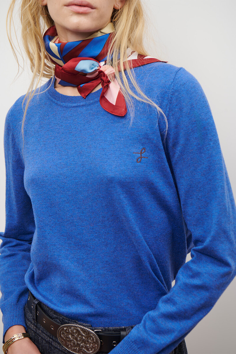 SWEATER TWIN AZUL
