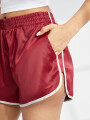 SHORT LAURA BORDEAUX