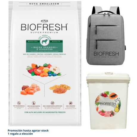 BIOFRESH ADULTOS RAZAS GRANDES 15 KG Biofresh Adultos Razas Grandes 15 Kg