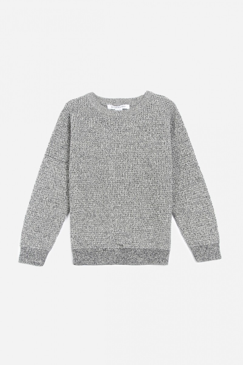 Sweater básico GRIS