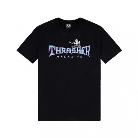 REMERA THRASHER GONZ THUMBS UP Black