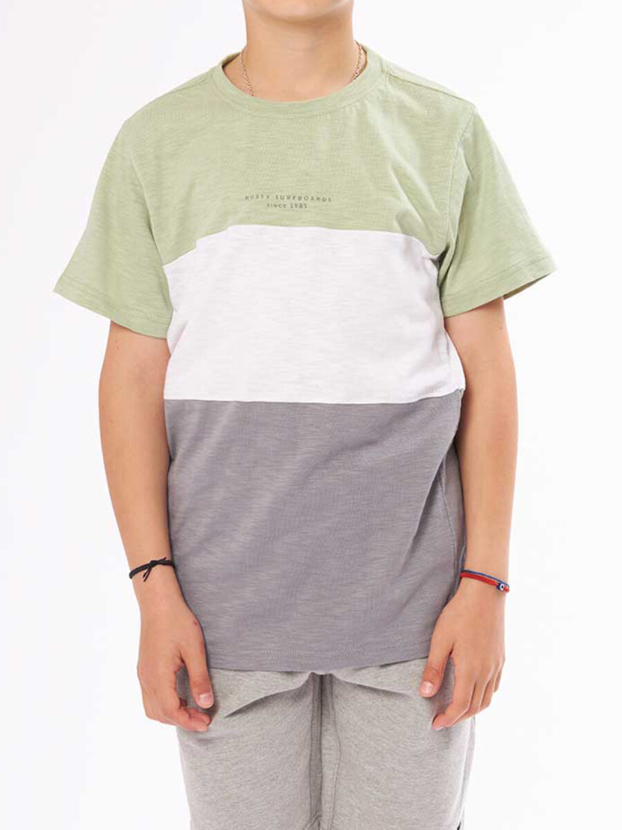 T-SHIRT ANTILO TEEN RUSTY - Verde Claro 