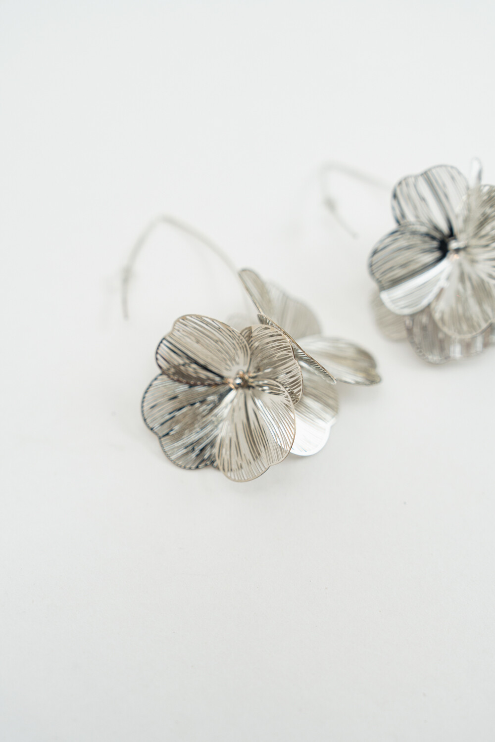 Caravana Flower Plateado