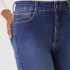 CALCA SUPER SKINNY FEM AZUL CARIBE/CHUMBO/BLANCO