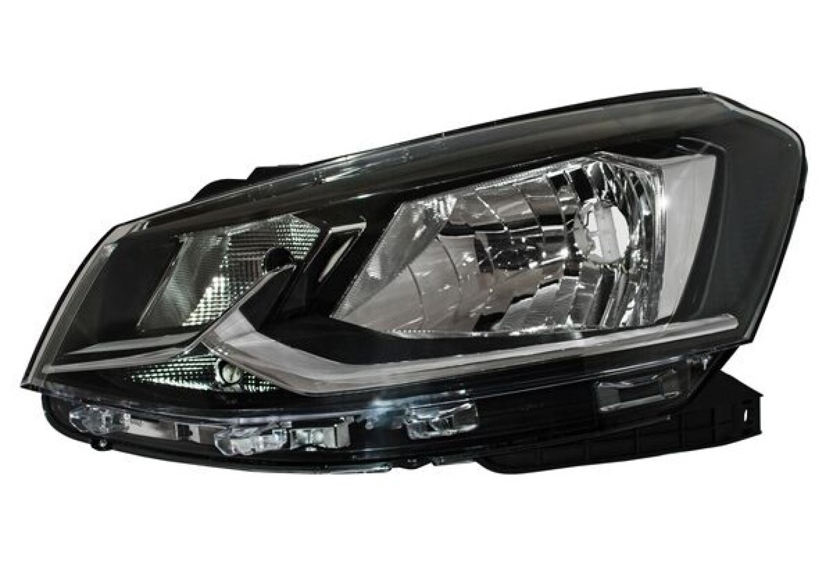 SEMIOPTICA IZQUIERDA GOL G7 16/18 (CROMO) 