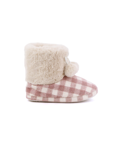 PANTUFLA BOTA ESTAMPADO 1
