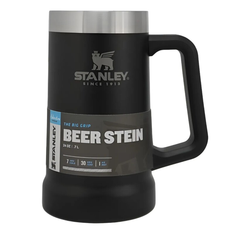 Jarra De Cerveza en acero inoxidable Stanley 709 ml Negro