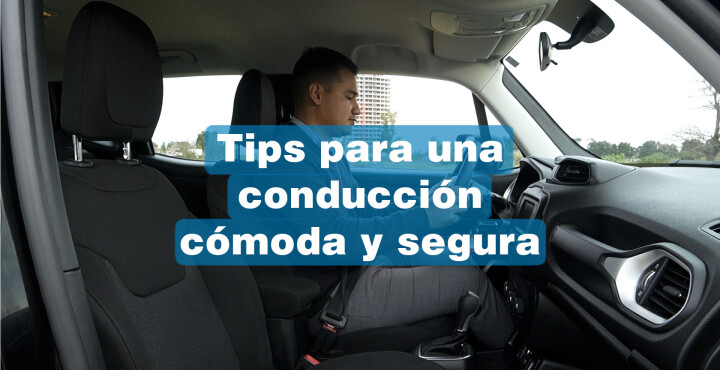 Tip para una conducción cómoda y segura
