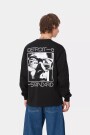 L/S DETROIT STANDARD T-SHIRT Negro