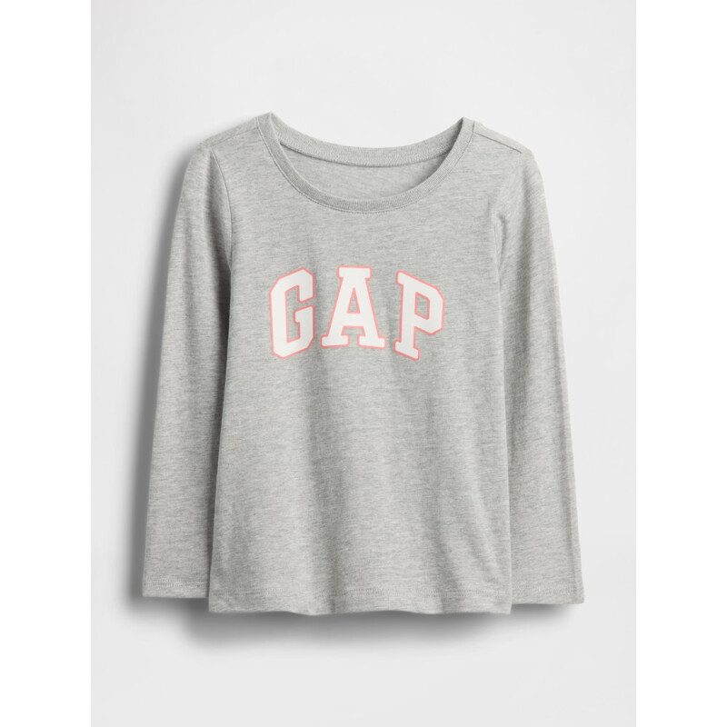 V-FRCH LS LOGO TEE HEATHER GREY