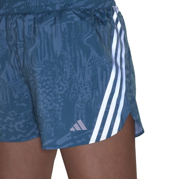 Short Adidas Run Icons 3 Azul