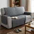 Cubre Sofá Sillón Protector Reversible 3 Cuerpos Cobertor Variante Color Gris